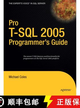 【3-4周达】Pro T-SQL 2005 Programmer's Guide (1st ed.) [9781590597941]