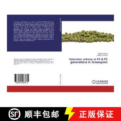 预订 Selection criteria in F4 & F5 generations in Greengram [9786202057615]