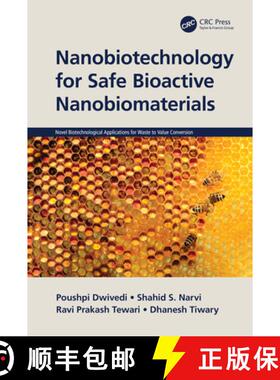 预订 Nanobiotechnology for Safe Bioactive Nanobiomaterials [9781032108452]