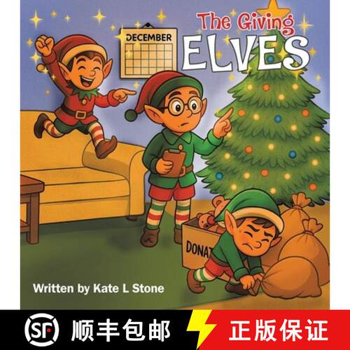 【3-4周达】The Giving Elves [9781834386195]