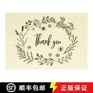 Notes Thank Stationery Boxed Native Cards 4周达 9781441334541 Botanicals Note You