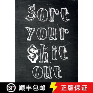 【3-4周达】Sort Your $hit Out: Monthly Budget Planner (Undated - Start Any Time) Paycheck Bill Tracke... [9781908567116]