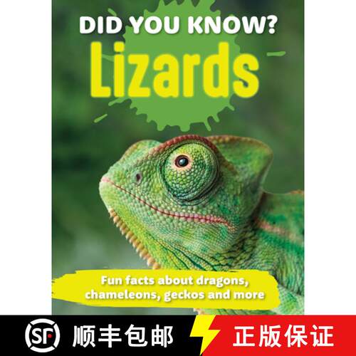 【3-4周达】精装 Did You Know? Lizards : Fun facts and figures about dragons, chameleons, geckos and more [9781921073885]