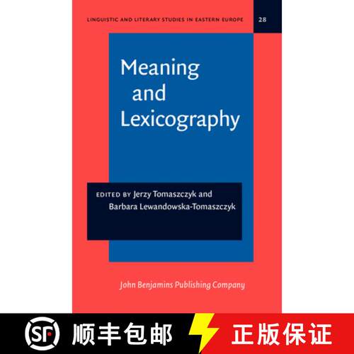 【3-4周达】精装 Meaning and Lexicography [9789027215338]