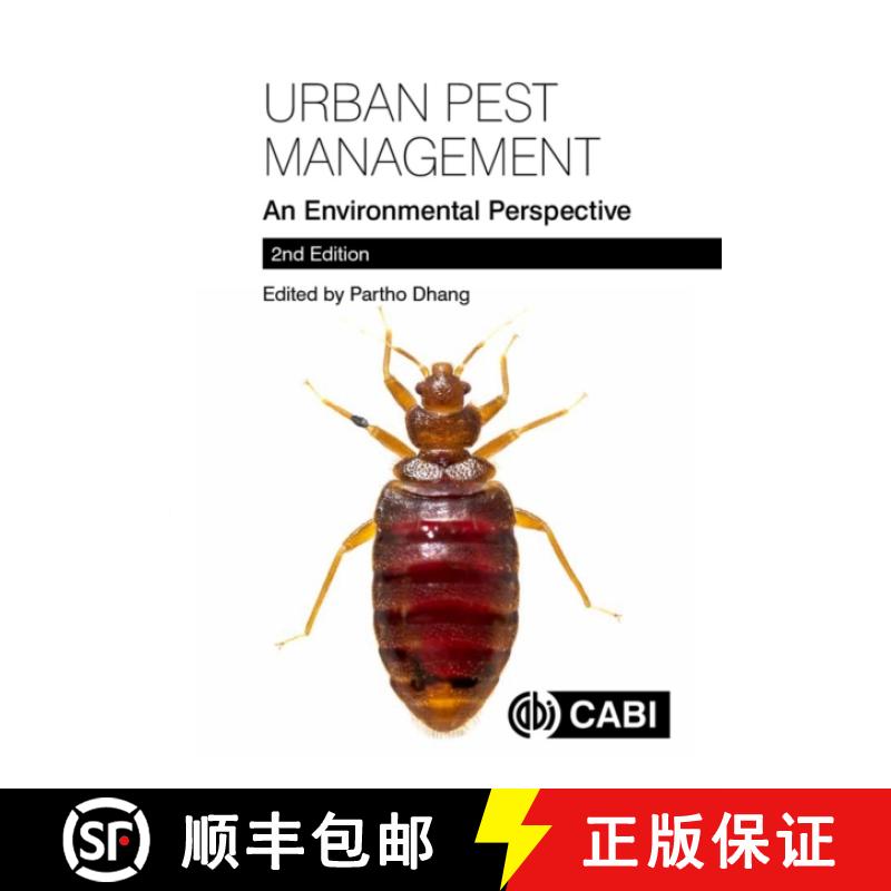 【3-4周达】Urban Pest Management: An Environmental Perspective [9781800622920]
