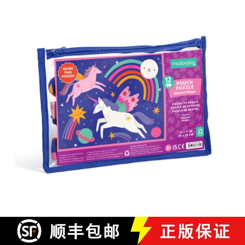 【2-3周达】Unicorn Magic 12 Piece Pouch Puzzle [9780735378612]