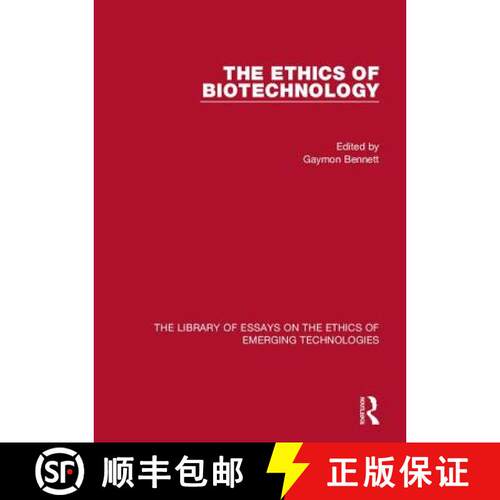 【3-4周达】精装 The Ethics of Biotechnology [9781472439178]