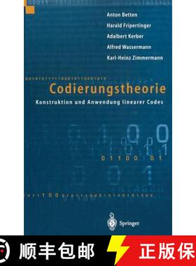 【3-4周达】Codierungstheorie : Konstruktion und Anwendung linearer Codes [9783540645023]