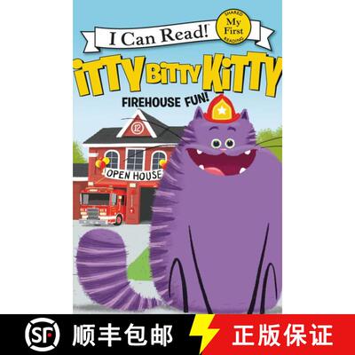 Itty Bitty Kitty: Firehouse Fun (My First I Can Read) [9780062322210]