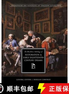【3-4周达】The Broadview Anthology of Restoration and Early Eighteenth-Century Drama [9781551112701]