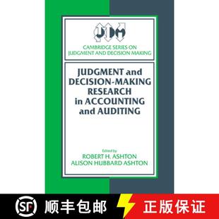 Research Decision ... Judgment Auditing 4周达 9780521418447 and Accounting Making