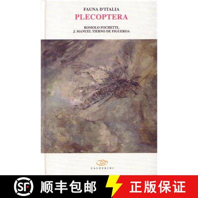 【3-4周达】Fauna d'Italia, Volume 43: Plecoptera [9788850653072]