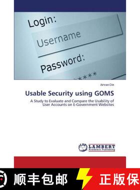 预订 Usable Security using GOMS [9783659718540]