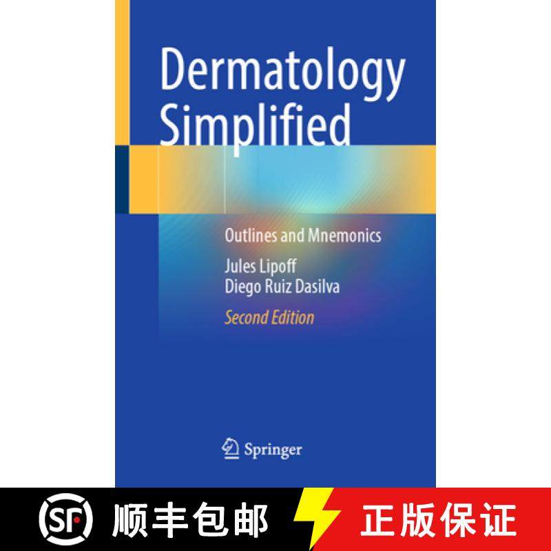 【3-4周达】Dermatology Simplified: Outlines and Mnemonics [9783031667381]