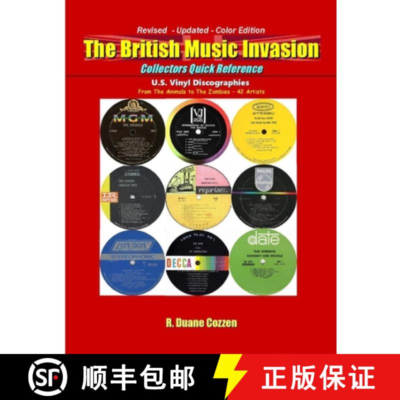 【2-3周达】The British Music Invasion: Collectors Quick Reference -Revised  - Updated - Color Edition [9781794765030]