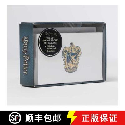 【3-4周达】Harry Potter: Ravenclaw Foil Gift Enclosure Cards (Set of 10) [9781683832898]