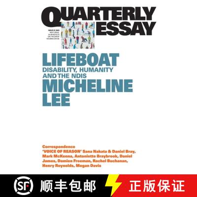 【3-4周达】Lifeboat: Disability, Humanity and the NDIS; Quarterly Essay 91 [9781760644222]
