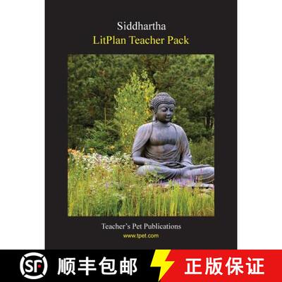【3-4周达】Litplan Teacher Pack: Siddhartha [9781602494404]