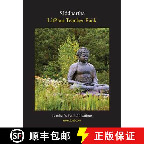 【3-4周达】Litplan Teacher Pack: Siddhartha [9781602494404]