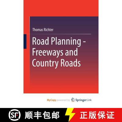 【3-4周达】Road Planning - Freeways and Country Roads [9783658351908]