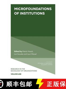 【3-4周达】Microfoundations of Institutions [9781787691285]