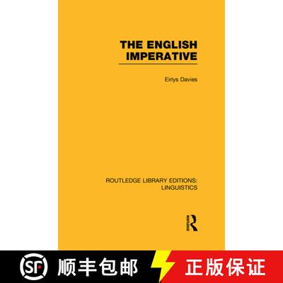 【3-4周达】The English Imperative (RLE Linguistics D: English Linguistics) [9780415725644]
