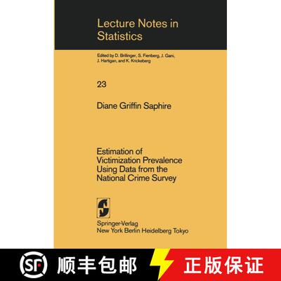 【3-4周达】Estimation and Victimization Prevalence Using Data from the National Crime Survey [9780387960203]
