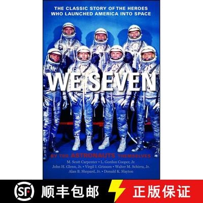 【3-4周达】We Seven: By the Astronauts Themselves [9781439181034]