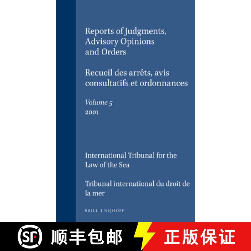 预订 Reports of Judgments, Advisory Opinions and Orders / Recueil Des Arrêts, Avis Consultatifs Et O... [9789041119971]