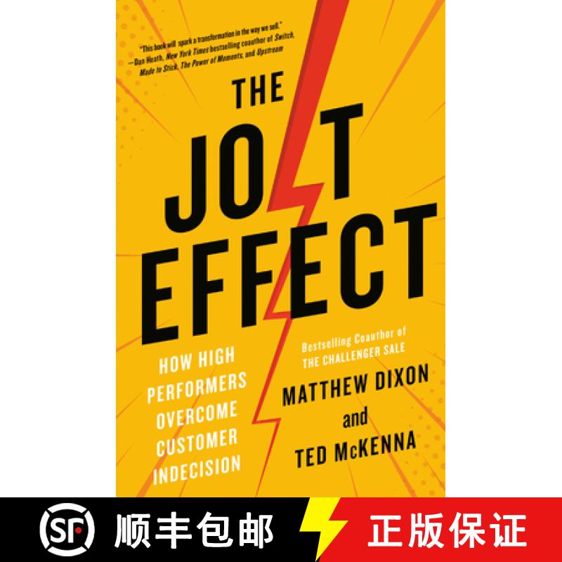 【3-4周达】The Jolt Effect: How High Performers Overcome Customer Indecision [9780593538104]
