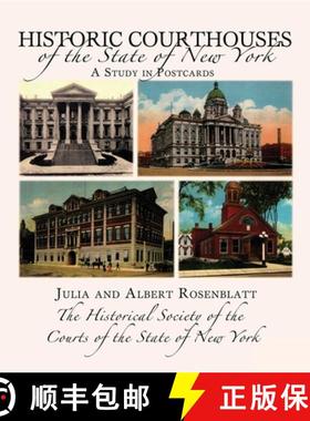 【3-4周达】Historic Courthouses of the State of New York [9781596522008]