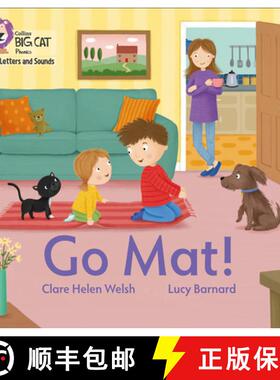 【3-4周达】Go Mat!: Band 01b/Pink B [9780008409678]