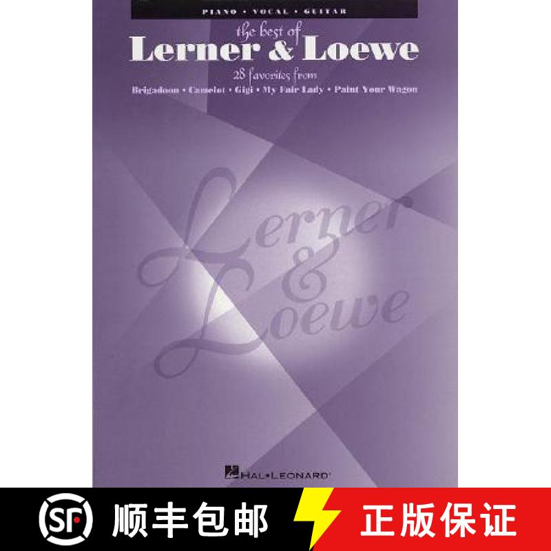 【3-4周达】The Greatest Songs of Lerner & Loewe [9780793582457]