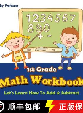 【3-4周达】1st Grade Math Workbook: Let's Learn How To Add & Subtract [9781683055518]