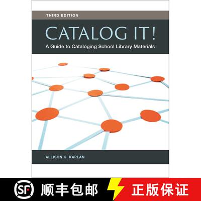 【3-4周达】Catalog It!: A Guide to Cataloging School Library Materials, 3rd Edition [9781440835803]