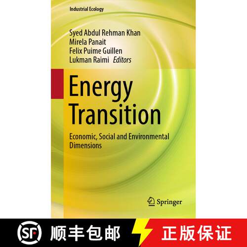 【3-4周达】精装 Energy Transition: Economic, Social and Environmental Dimensions [9789811935398]