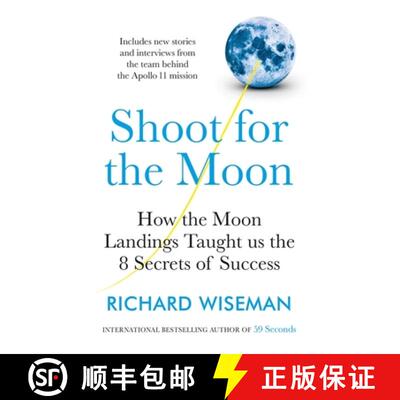 【3-4周达】Shoot for the Moon: How the Moon Landings Taught us the 8 Secrets of Success [9781787474451]