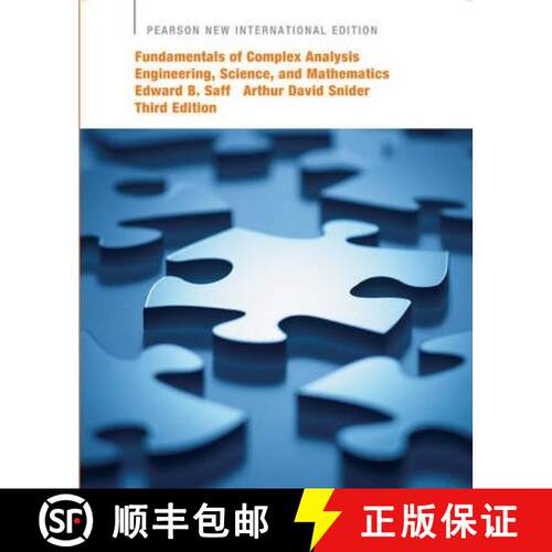 【3-4周达】Fundamentals of Complex Analysis with Applications to Engineering, Science, and Mathematic... [9781292023755]
