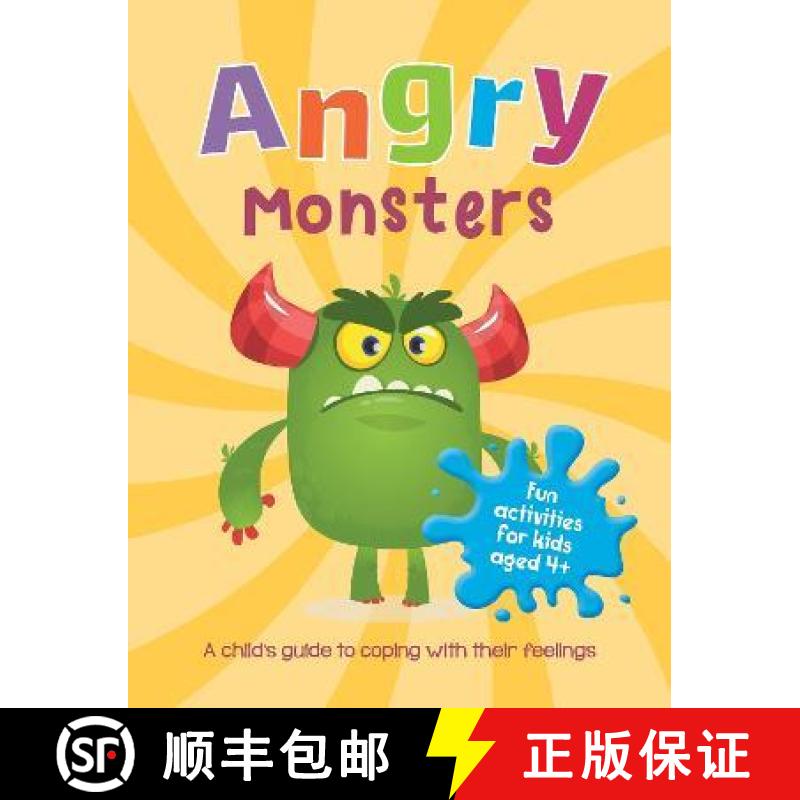 【3-4周达】Angry Monsters: A Child's Guide to Coping With Their Feelings [9781800074217]
