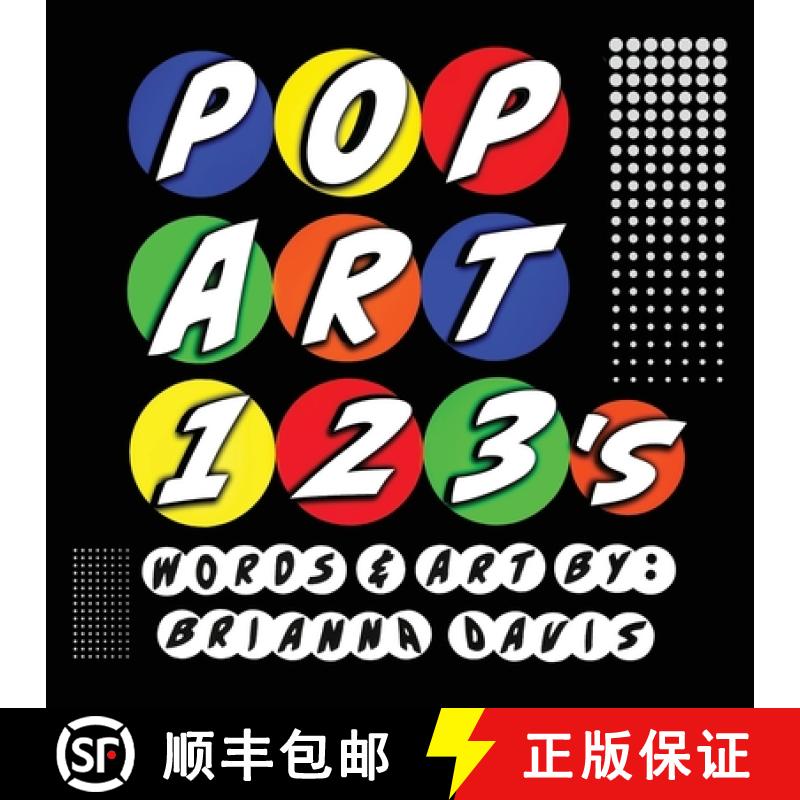【2-3周达】POP ART 123's: A colorful counting book [9781954475205]