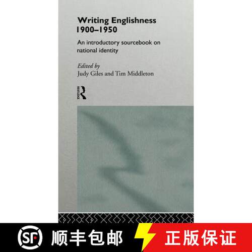 【3-4周达】精装 Writing Englishness: An Introductory Sourcebook: An Introductory Sourcebook [9780415114417]