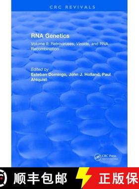 【3-4周达】RNA Genetics : Volume II: Retroviruses, Viroids, and RNA Recombination [9781315897332]