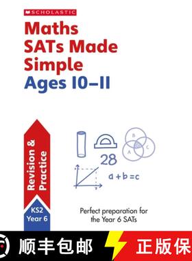 【3-4周达】Maths SATs Made Simple Ages 10-11 [9781407183312]