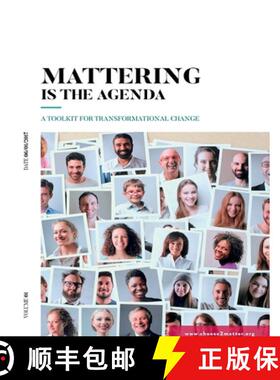 【3-4周达】Mattering Is The Agenda [9781387332151]