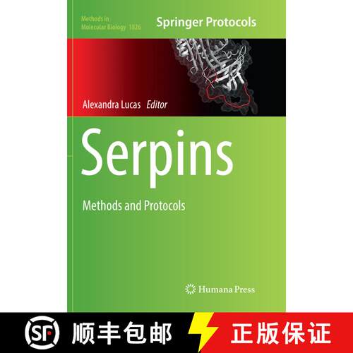 【3-4周达】Serpins: Methods and Protocols [9781493993529]