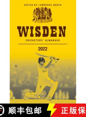 【3-4周达】Wisden Cricketers' Almanack 2022 [9781472991096]