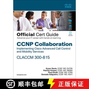 Official 4周达 Call Collaboration and 815 Cert 300 CCNP Claccm Mobility 9780136575542 Guide Control