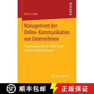 Management 9783658081096 Proze... Unternehmen 4周达 Steuerungsprozesse Online der Loop Kommunikation Multi von