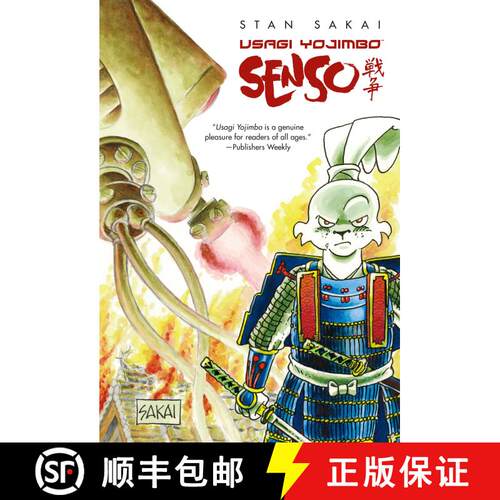 【3-4周达】精装 Usagi Yojimbo: Senso [9781616557096]