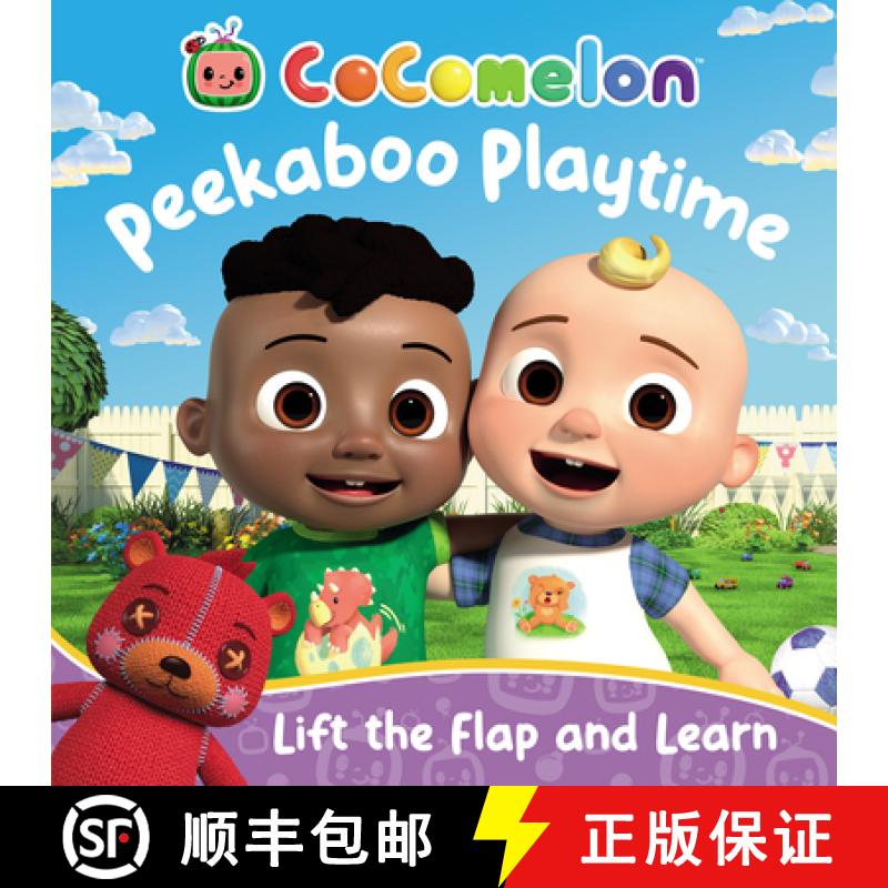 【3-4周达】OFFICIAL COCOMELON PEEKABOO PLAYTIME: A LIFT-THE-FLAP BOOK [9780008615635]